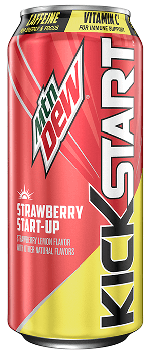 Mtn Dew Kickstart - Strawberry Start-up