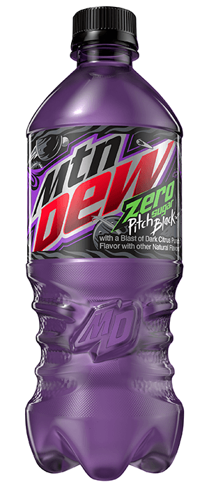 Mtn Dew Pitch Black Zero Sugar