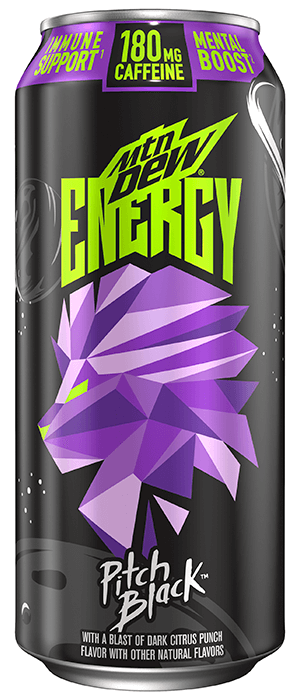 Mtn Dew Energy - Pitch Black