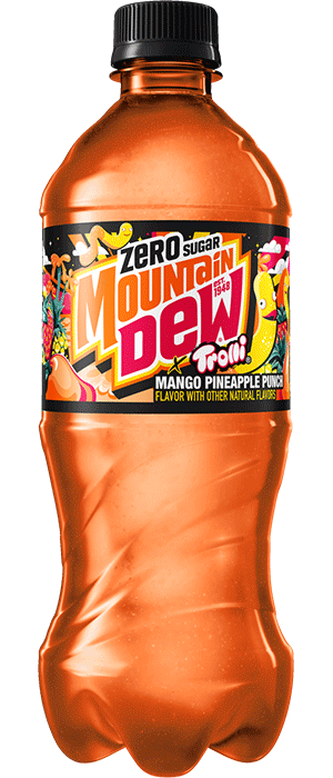 Mountain Dew Zero Sugar x Trolli Mango Pineapple Punch