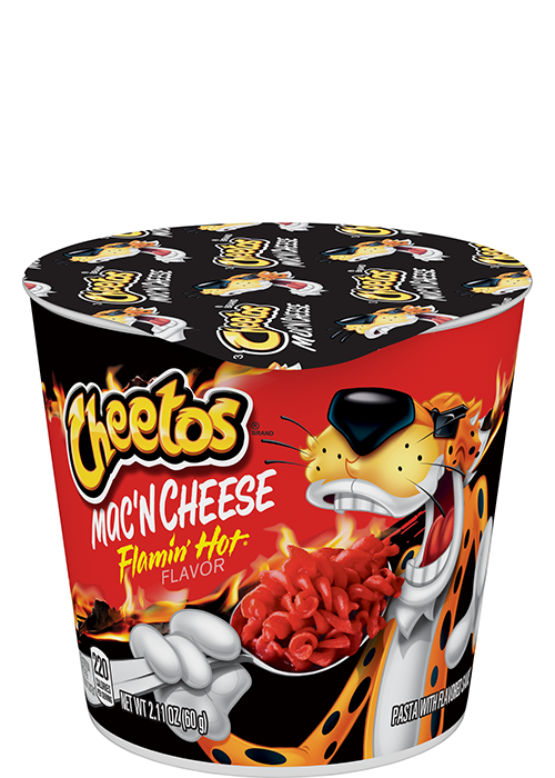 Cheetos Mac'N Cheese Cup - Pasta With Flavored Sauce - Flamin' Hot Flavor