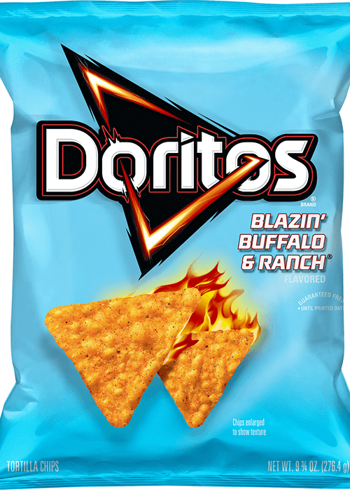Doritos Flavored Tortilla Chips - Blazin' Buffalo & Ranch