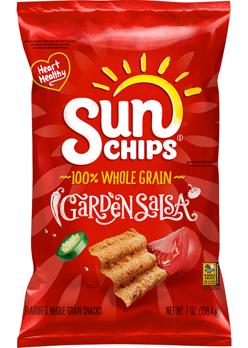 SunChips Flavored Whole Grain Snacks - Garden Salsa