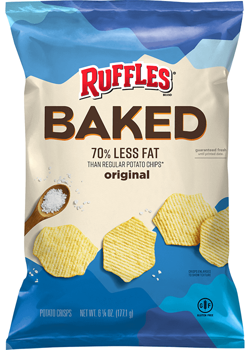 Ruffles Baked Potato Crisps - Original