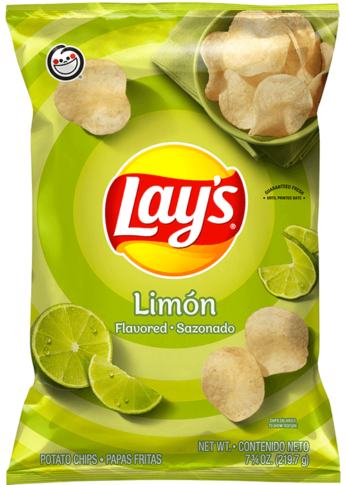 Lay's Potato Chips - Limón Flavored