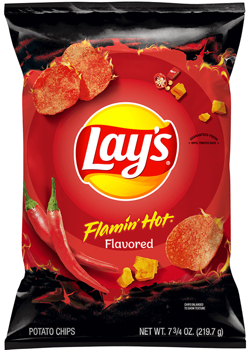Lay's Potato Chips - Flamin' Hot Flavored