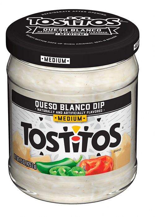 Tostitos Queso Blanco Dip - Medium