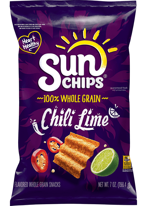 SunChips Flavored Whole Grain Snacks - Chili Lime
