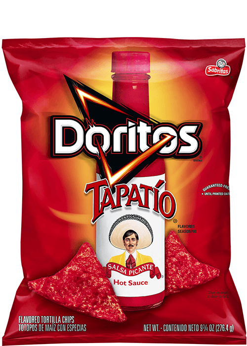 Doritos Flavored Tortilla Chips - Tapatío Hot Sauce