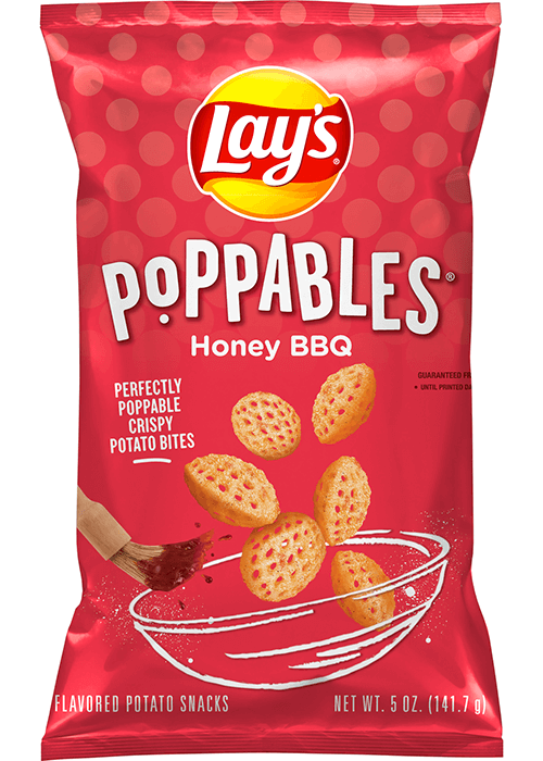 Lay's Poppables Potato Snacks - Honey BBQ Flavored