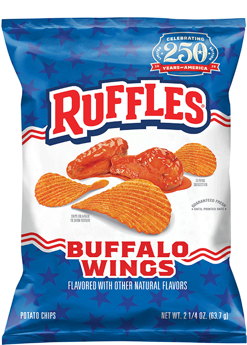 Ruffles Potato Chips - Buffalo Wings
