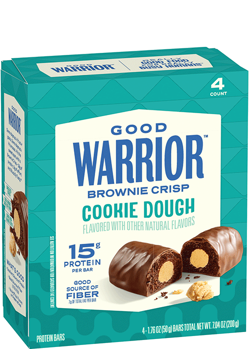 Good Warrior Protein Bars - Brownie Crisp Cookie Dough