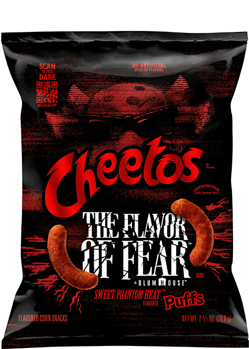 Cheetos Puffs Cheese Flavored Snacks - Sweet Phantom Heat Flavored