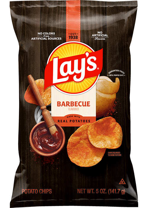 Lay's Potato Chips - Barbecue Flavored