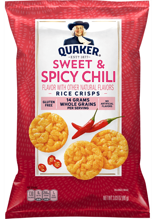 Quaker Rice Crisps - Sweet & Spicy Chili