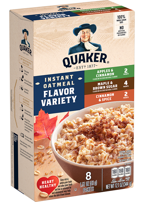 Quaker Instant Oatmeal - Flavor Variety Pack