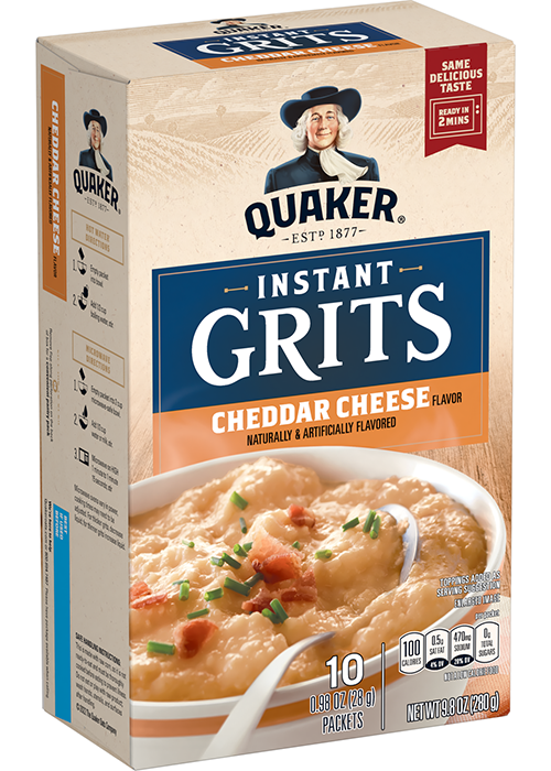 Quaker Instant Grits - Cheddar Cheese