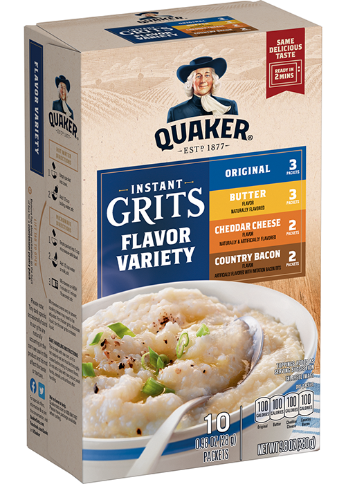Quaker Instant Grits - Flavor Variety Pack
