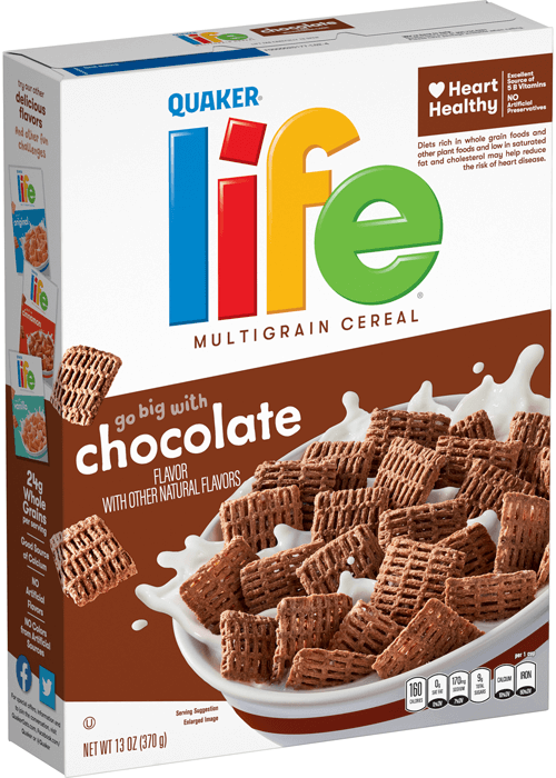 Quaker Life Multigrain Cereal - Chocolate