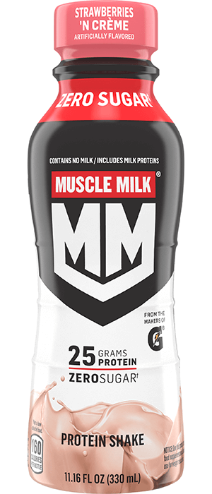 Muscle Milk Genuine Zero Sugar Protein Shake - Strawberries 'N Crème