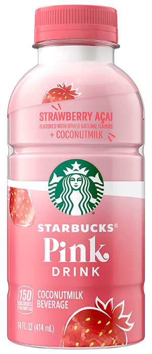 Starbucks Pink Drink - Strawberry Açai  + Coconutmilk