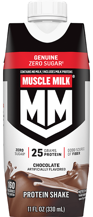 Muscle Milk Genuine Zero Sugar Protein Shake - Chocolate