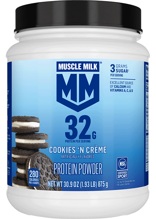Muscle Milk Genuine Protein Powder - Cookies 'N Crème