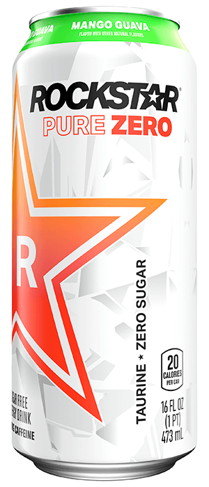 Rockstar Pure Zero - Mango Guava