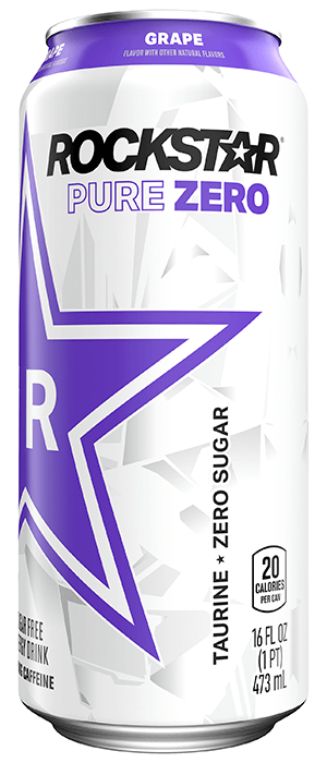 Rockstar Pure Zero - Grape