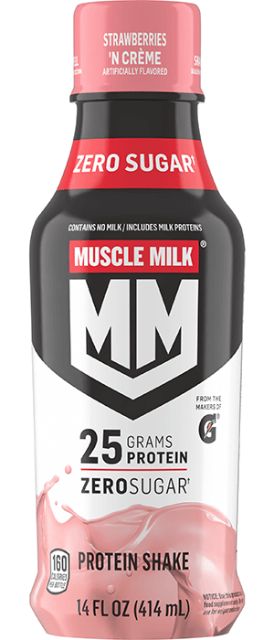 Muscle Milk Genuine Zero Sugar Protein Shake - Strawberries 'N Crème