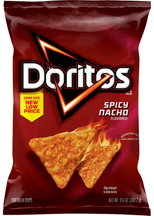 Doritos Flavored Tortilla Chips - Spicy Nacho