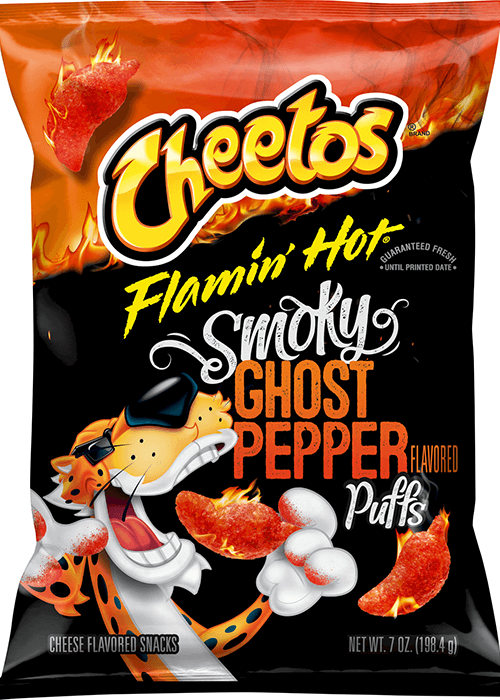 Cheetos Cheese Flavored Snacks - Flamin' Hot Smoky Ghost Pepper