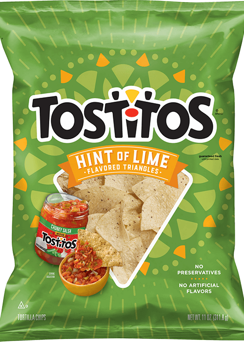 Tostitos Tortilla Chips - Hint of Lime Flavored