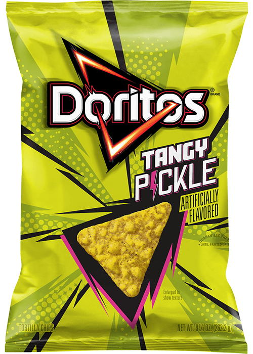Doritos Flavored Tortilla Chips - Tangy Pickle