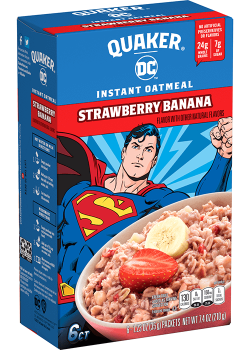 Quaker Instant Oatmeal - Strawberry Banana