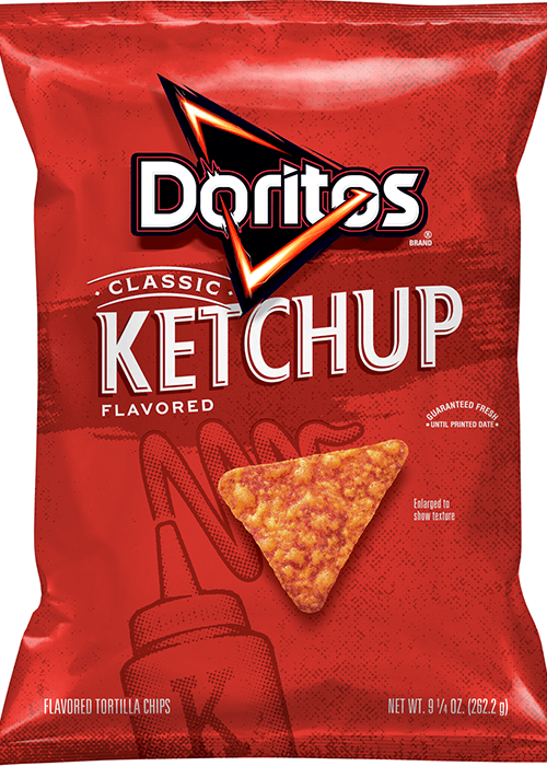 Doritos Flavored Tortilla Chips - Ketchup