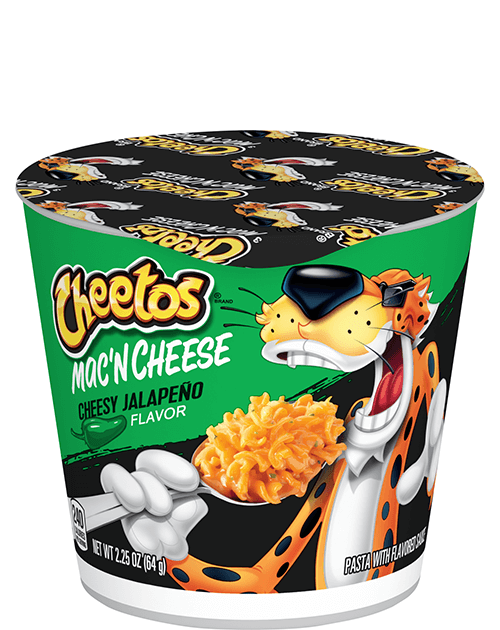 Cheetos Mac'N Cheese Cup - Pasta With Flavored Sauce - Cheesy Jalapeño Flavor