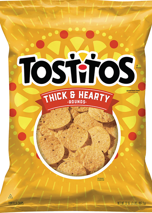 Tostitos Tortilla Chips - Thick & Hearty Rounds