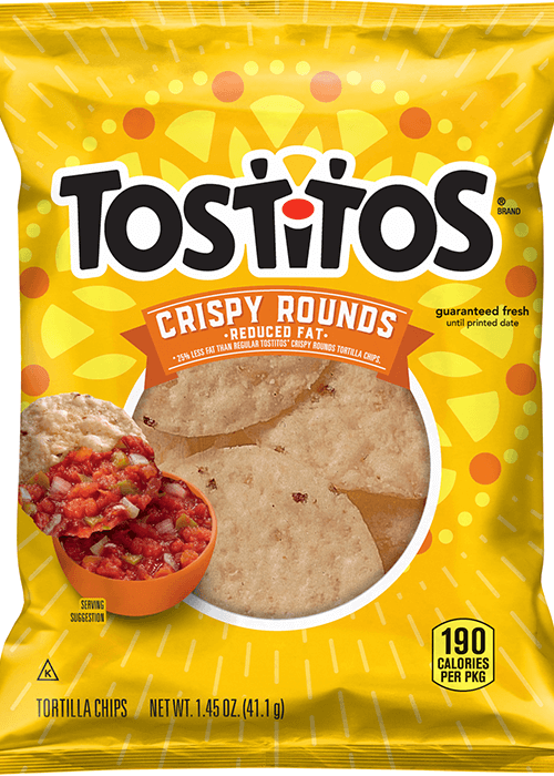 Tostitos Tortilla Chips - Crispy Rounds - Reduced Fat