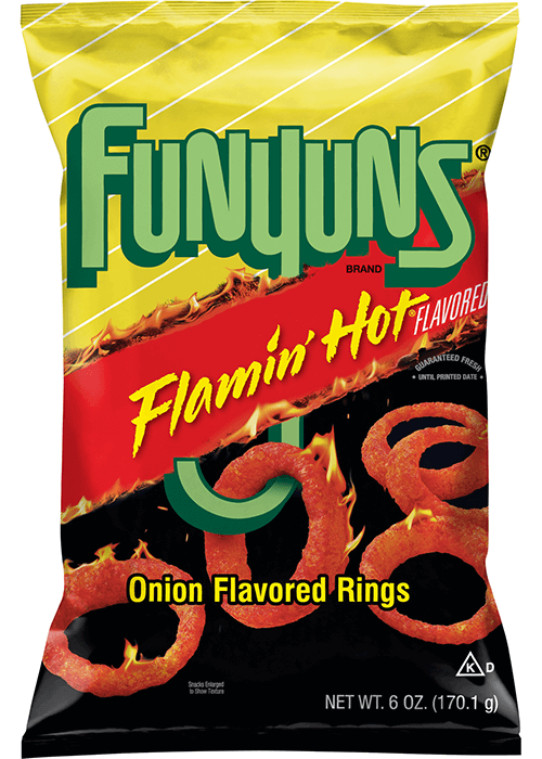 Funyuns Onion Flavored Rings - Flamin' Hot Flavored