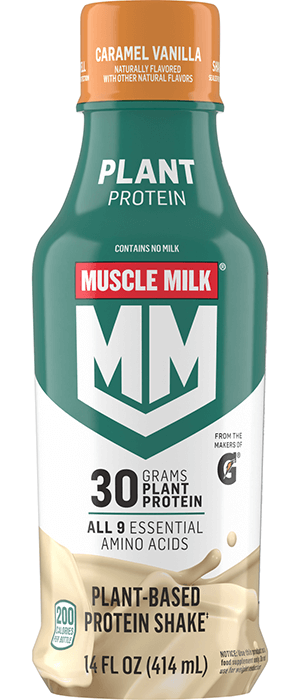 Muscle Milk Plant-Based Protein Shake - Caramel Vanilla