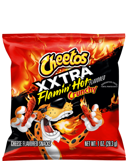Cheetos Crunchy Cheese Flavored Snacks - Xxtra Flamin' Hot Flavored