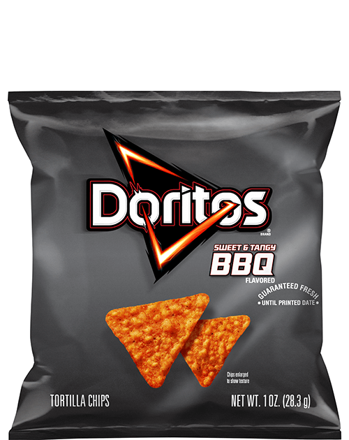 Doritos Flavored Tortilla Chips - Sweet & Tangy BBQ