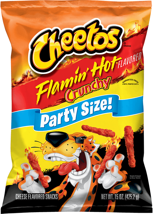Cheetos Crunchy Cheese Flavored Snacks - Flamin' Hot Flavored