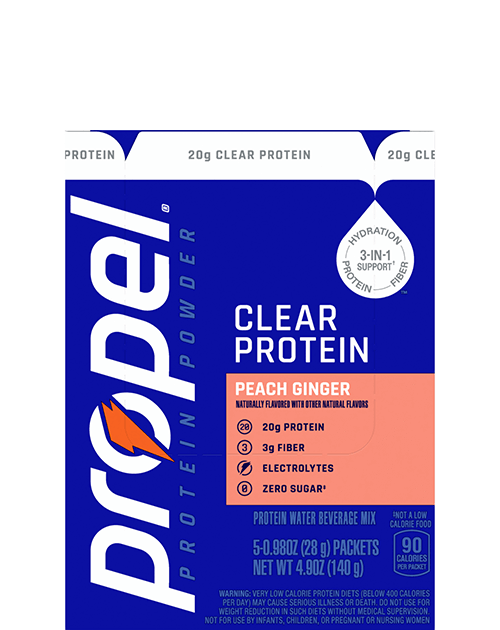 Propel Clear Protein Powder - Peach Ginger