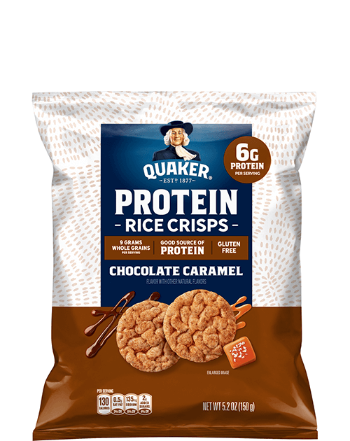 Quaker Protein Rice Crisps - Chocolate Caramel