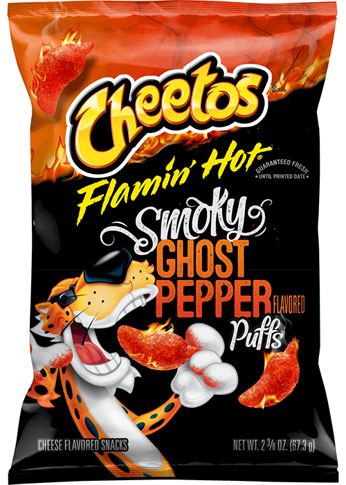 Cheetos Cheese Flavored Snacks - Flamin' Hot Smoky Ghost Pepper