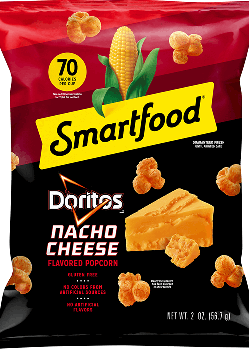 Smartfood Popcorn - Doritos Nacho Cheese Flavored