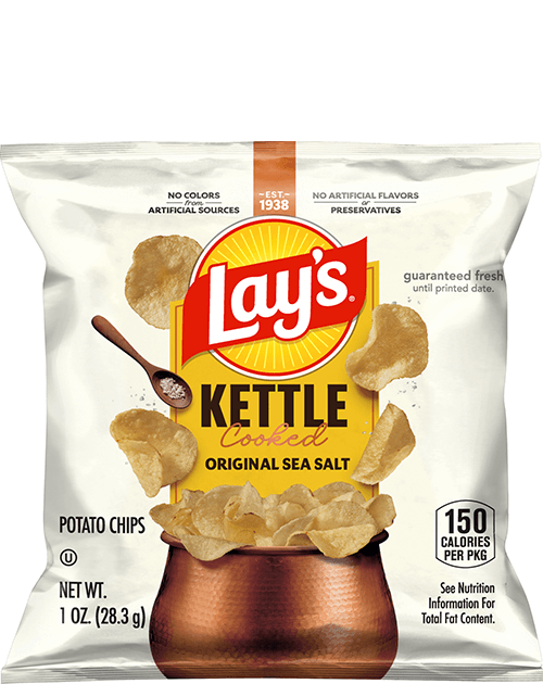 Lay's Kettle Cooked Potato Chips - Original