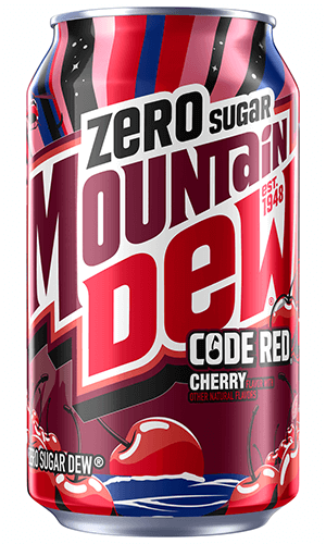 Mountain Dew Code Red Zero Sugar
